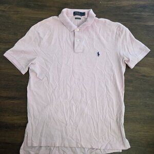 Polo Ralph Lauren Pink Polo Size Large